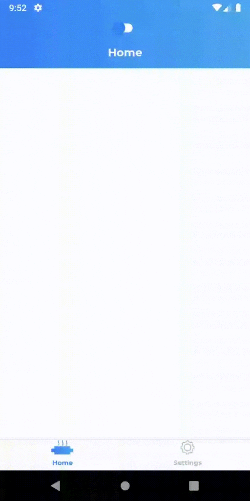 managing toggle switch in react native