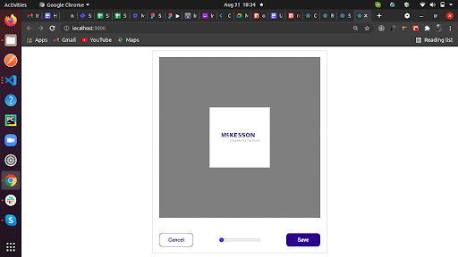 image modal and cropper | Mindbowser