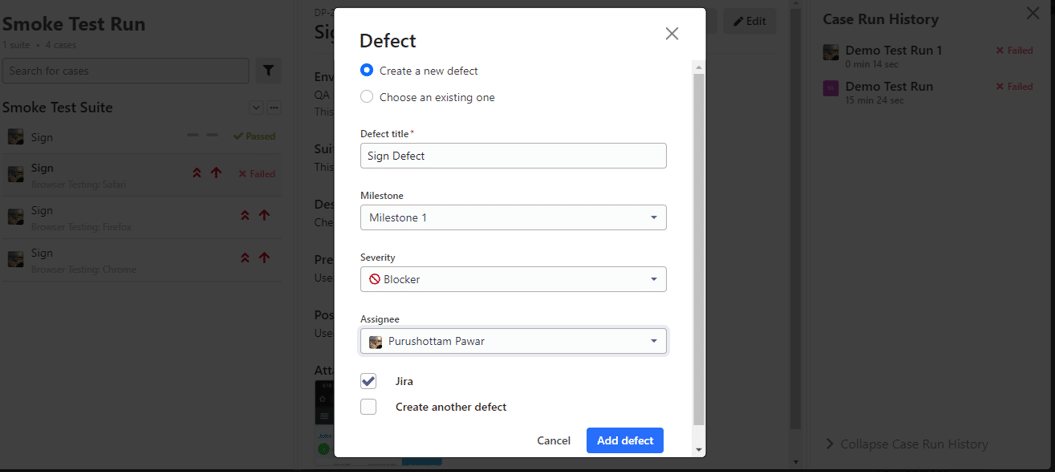 Qase tool and integration with JIRA | mindbowser