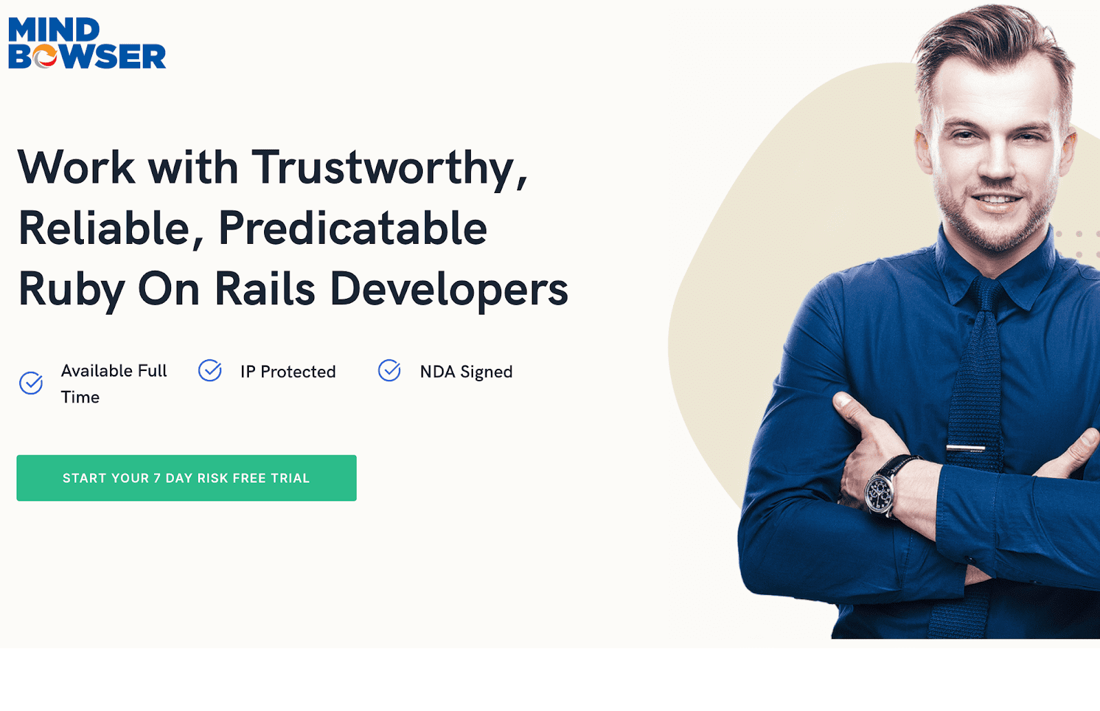 Optimized Landing Page Variation 2 | Mindbowser