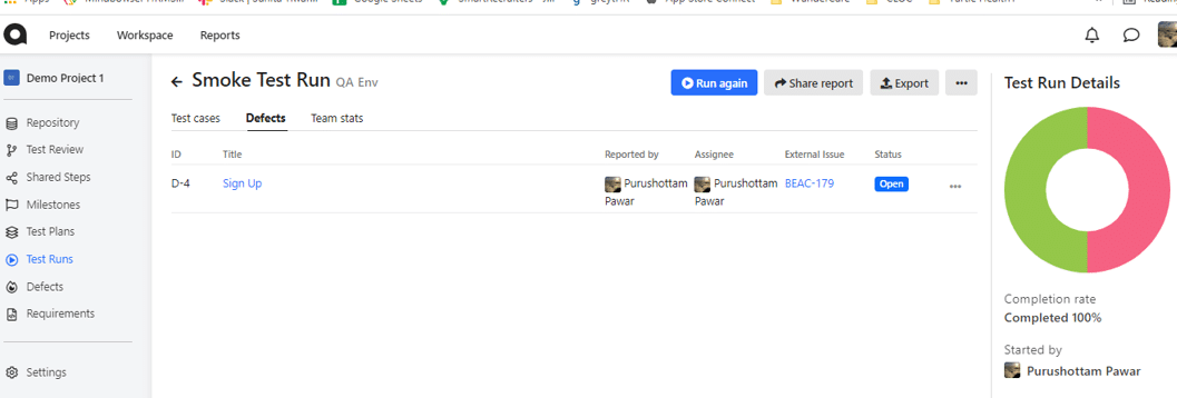 Qase tool and integration with JIRA | mindbowser