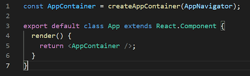 React Native App Container | Mindbowser