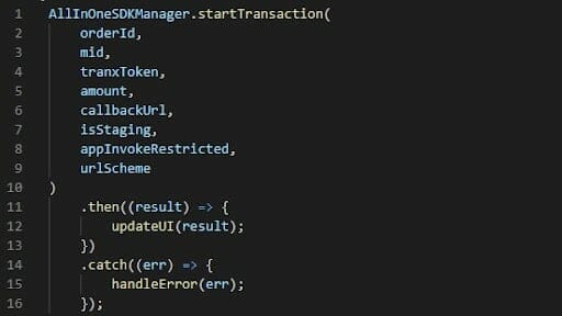 Paynow button to initiate transaction | Mindbowser