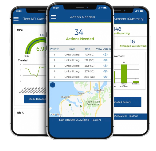 App for fleet managers