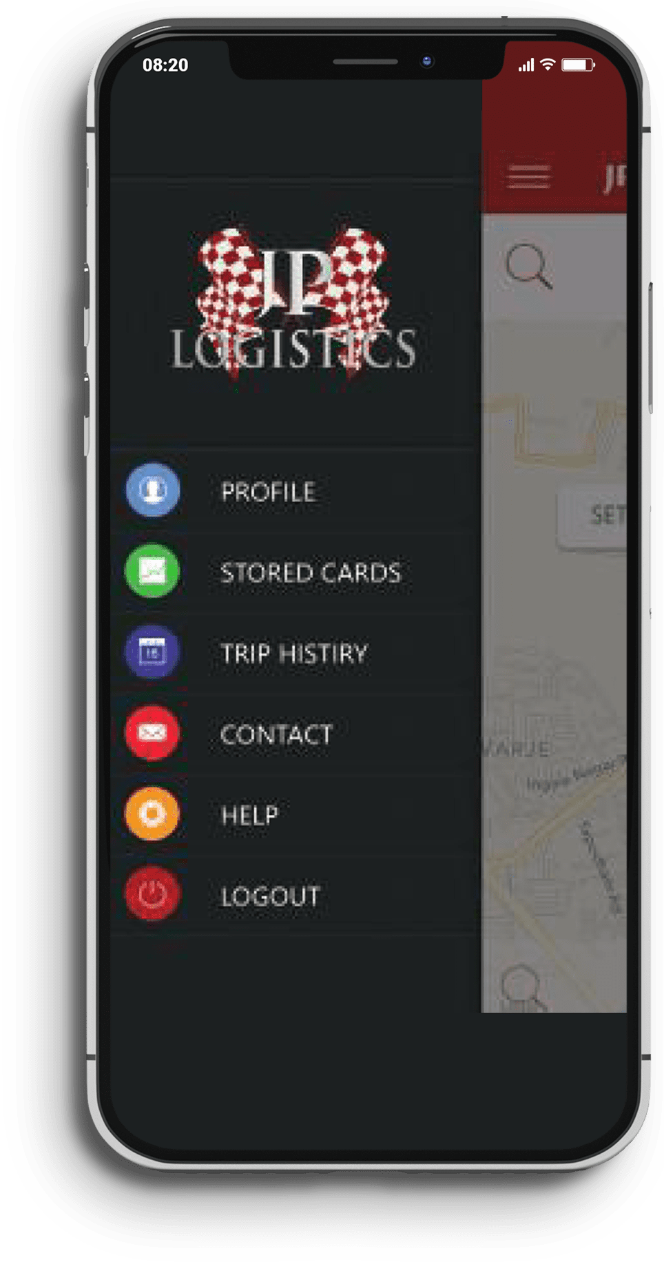 jp logistic interface