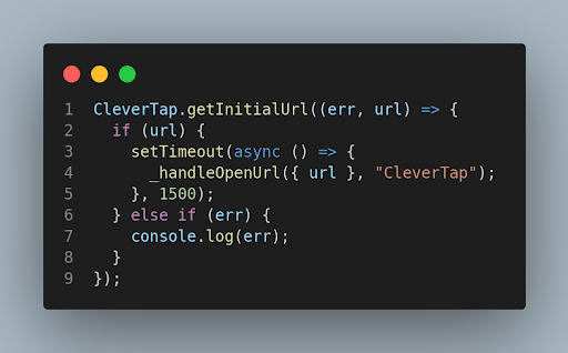 App in the background Screenshot