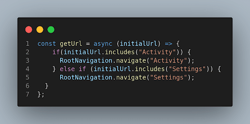 App in the background screenshot