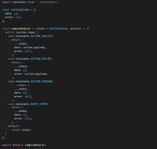 Redux-thunk Store object example