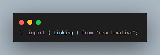 App in foreground screenshot