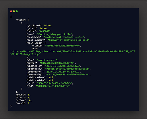 Fetching collection l Webflow CMS