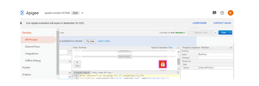 Security to API Proxy