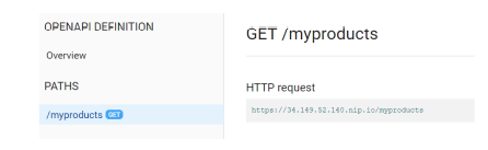 OpenAPI Spec Generated