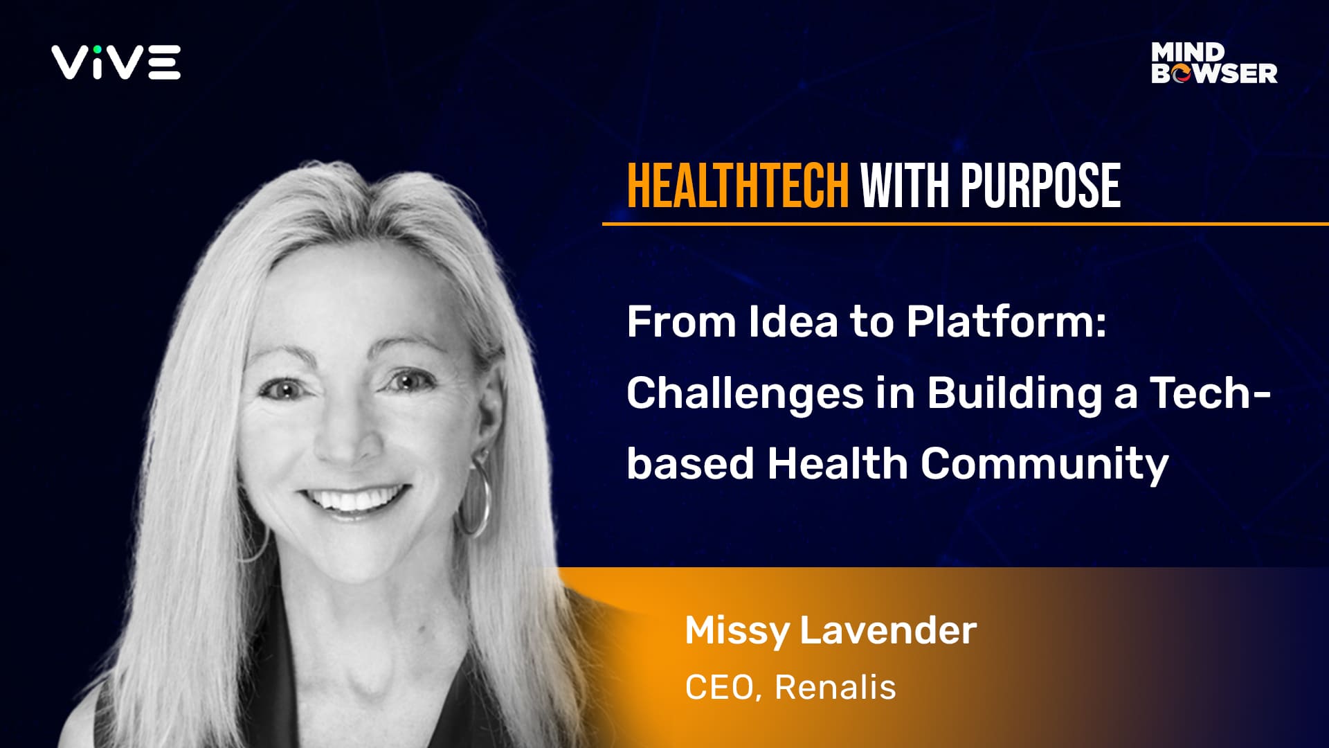 Challenges in Building a Tech-based Health Community - Podcast by Missy Lavender