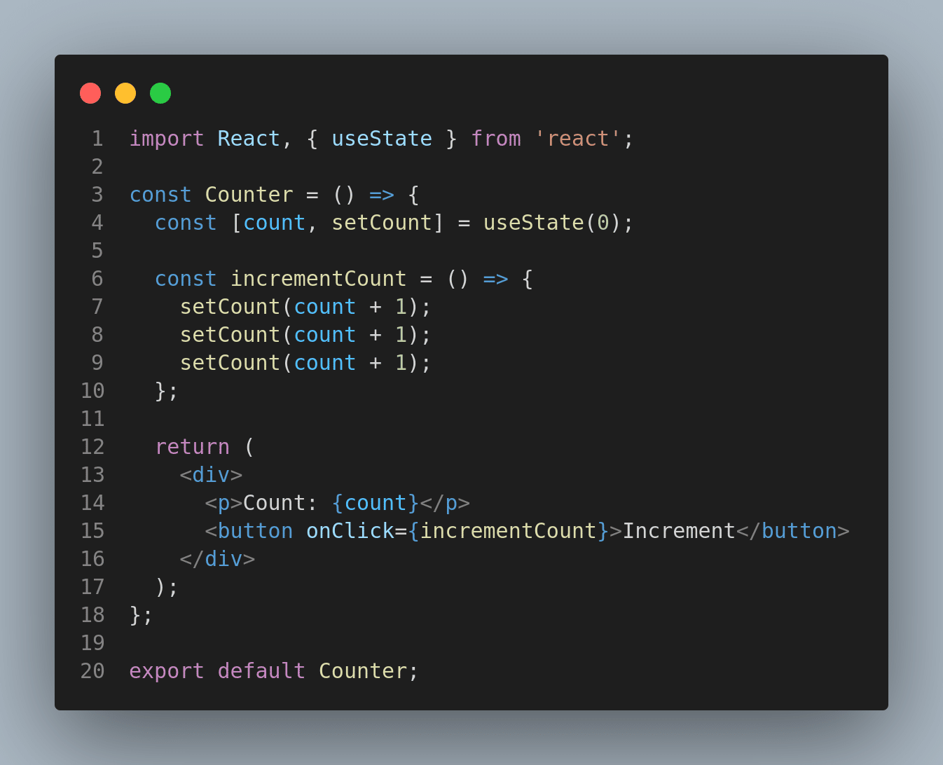 Simplified State Updates