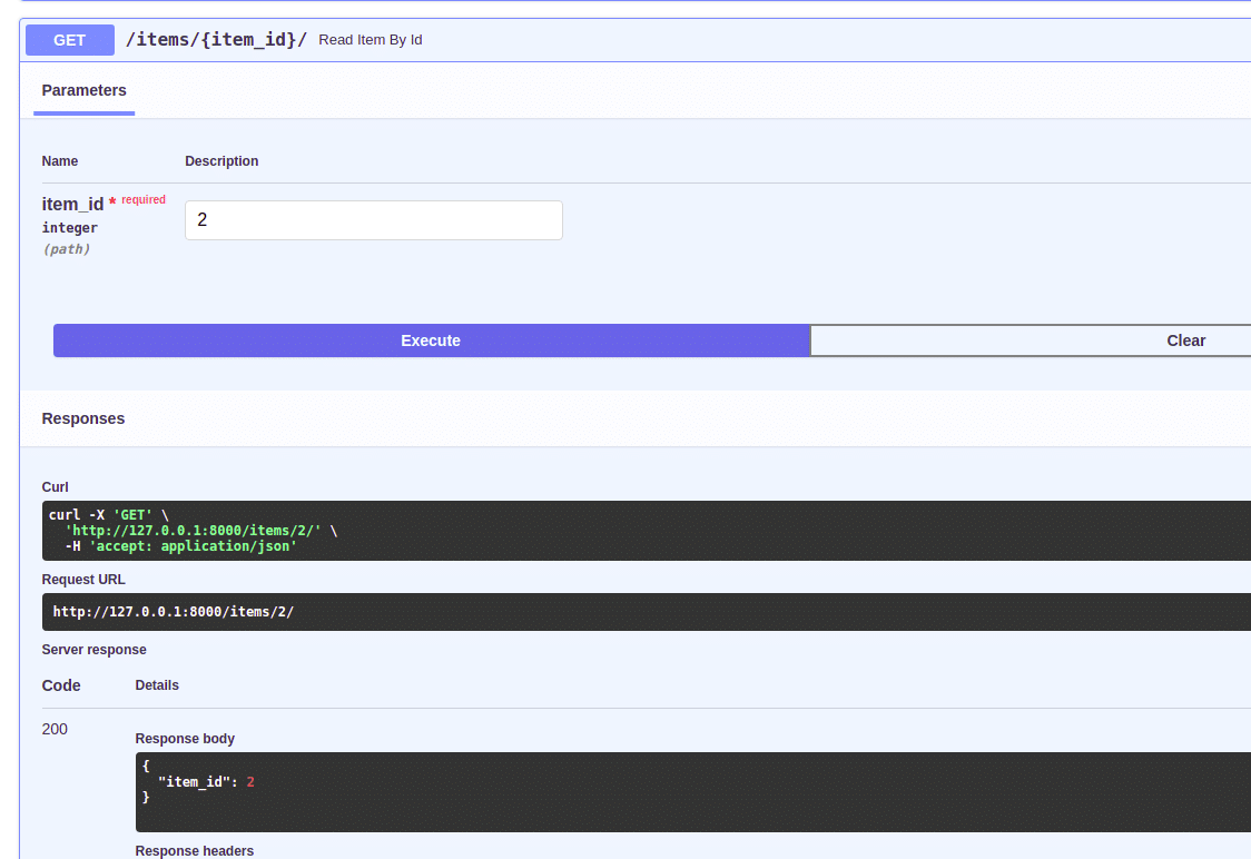 Interactive documentation of data validation 