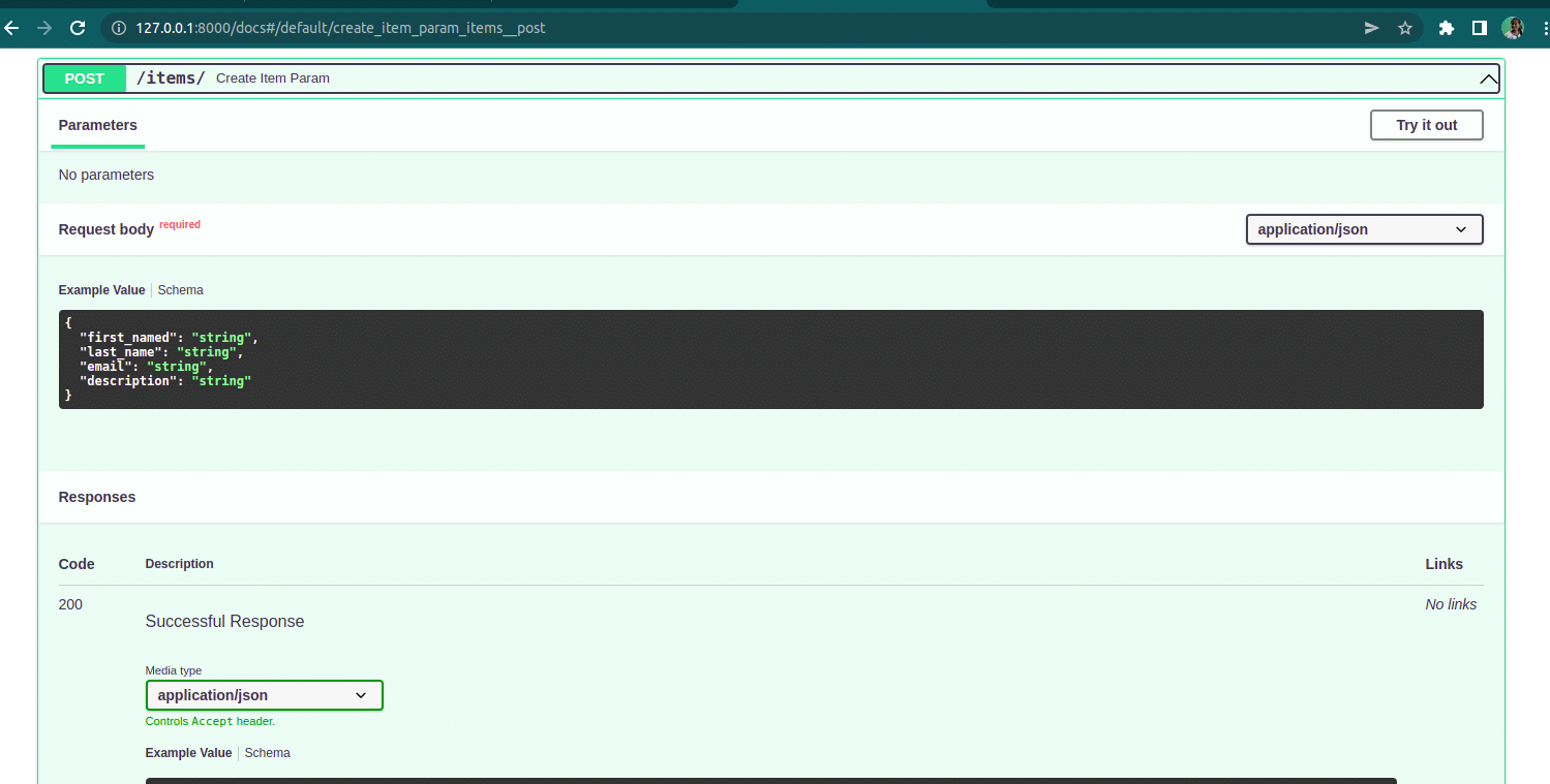 Use of Pydantic Model