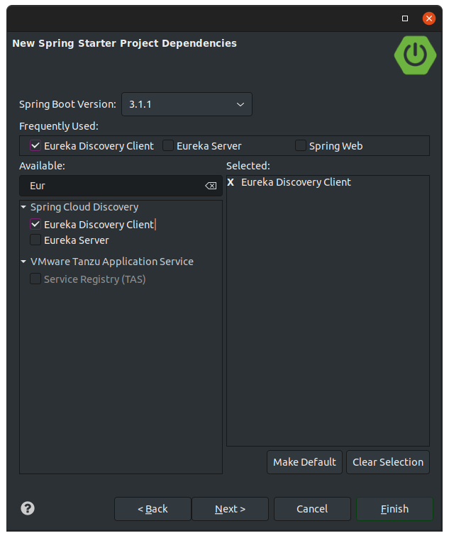 Eureka-Discovery-Client