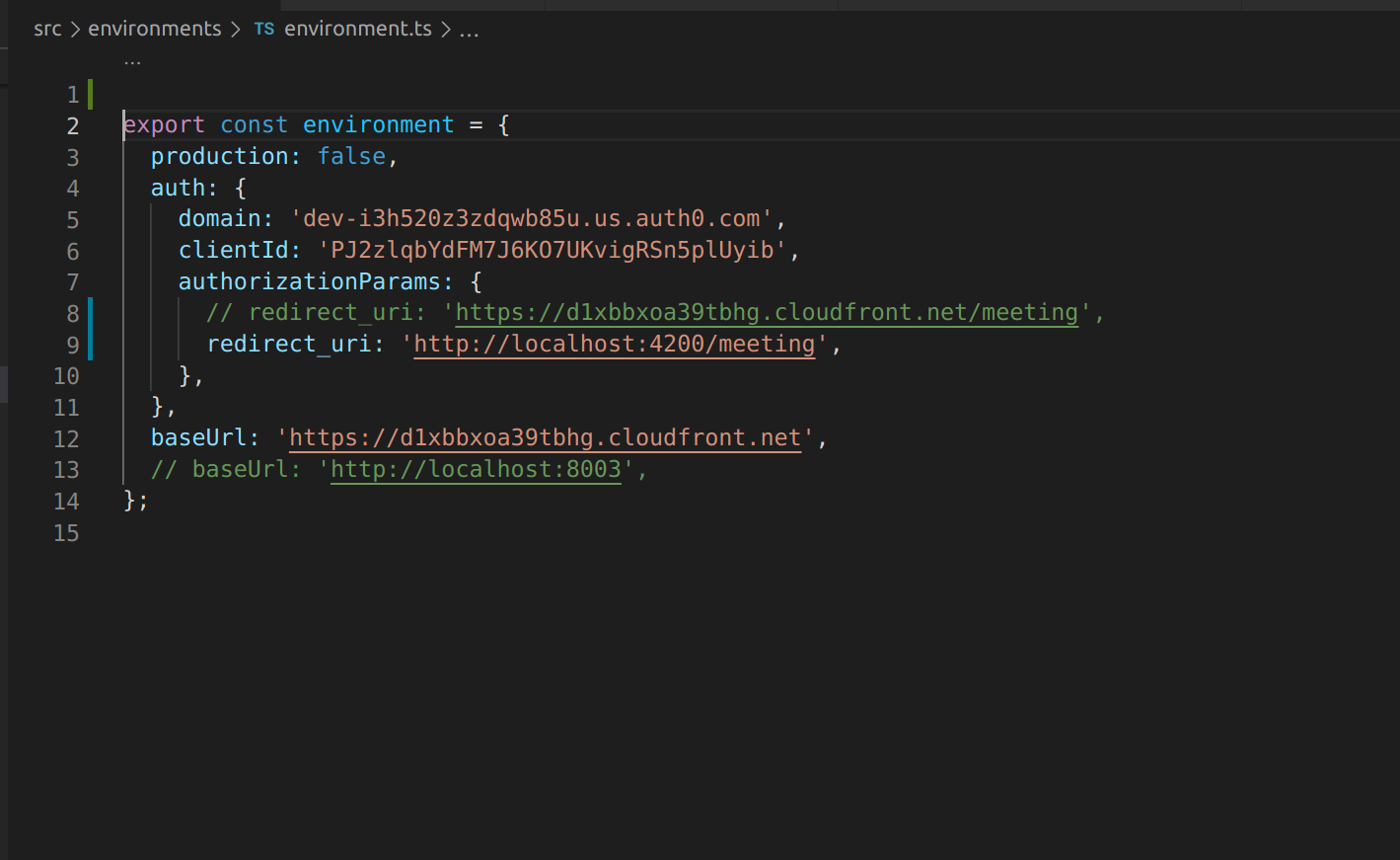 Configure AuthModule