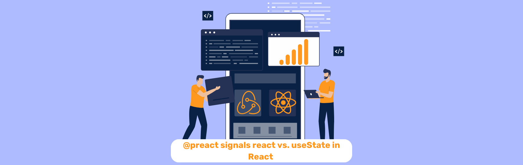 Exploring State Management: @preact signals react vs. useState in React