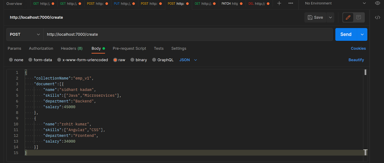 add one or multiple employees