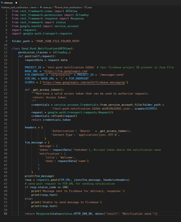 Send-Push-Notification-API