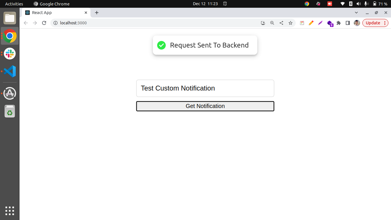 Test-Custom-Notification