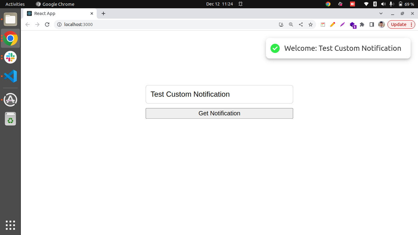 Welocome-Test-Custom-Notification