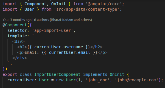 Import-Component-Onit