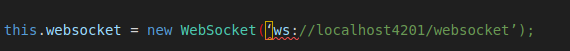 Web-socket-Localhost