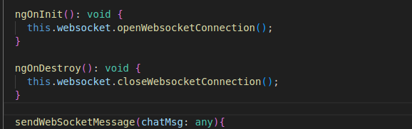 ngOnInit-Websocket
