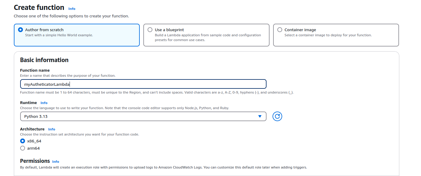 Lambda Authorizer Function