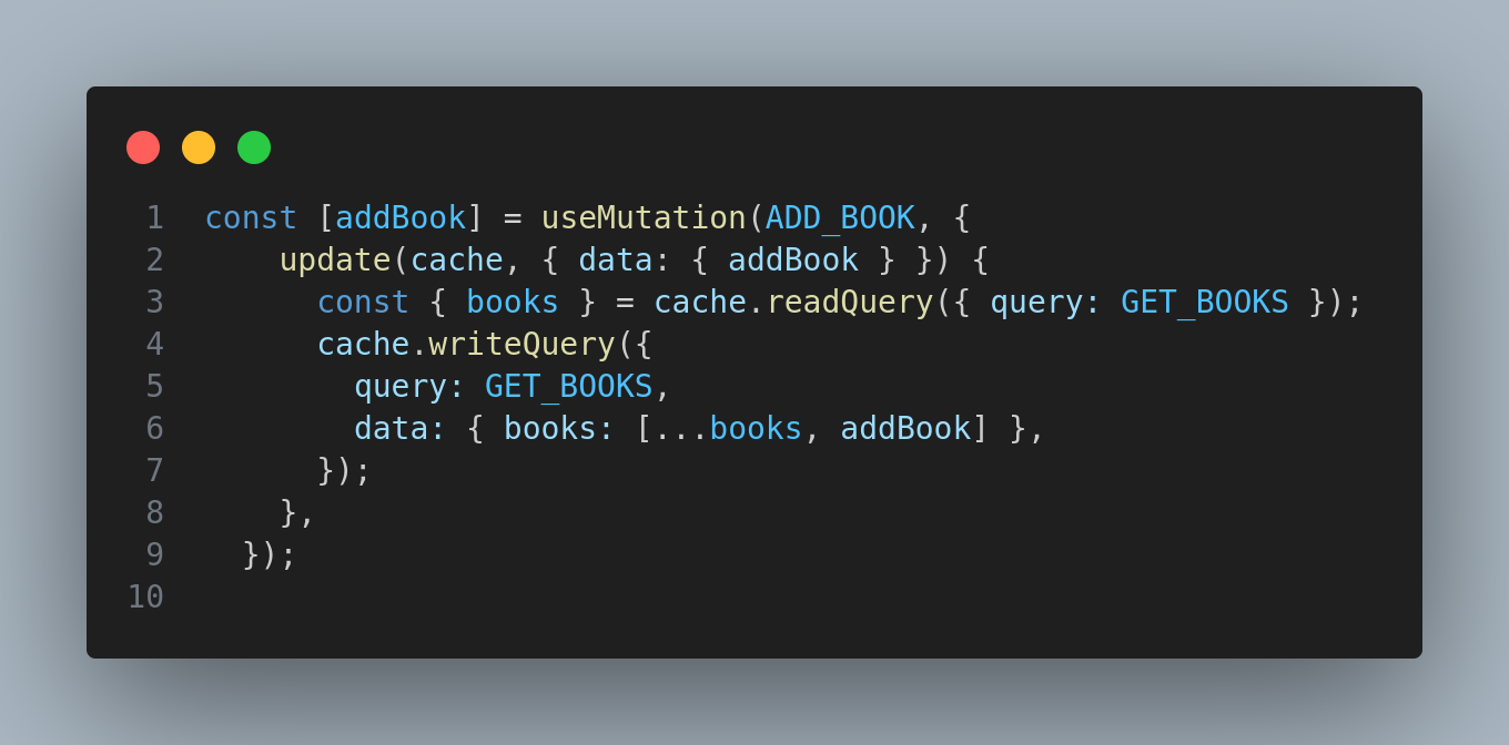 Updating-the-Cache-After-a-Mutation