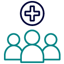 Icon of Healthcare interoperability Solutions Care Coordination