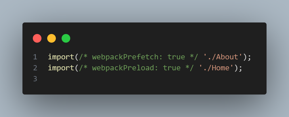 Preloading and Prefetching