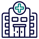 Icon of Smart Hospital Building