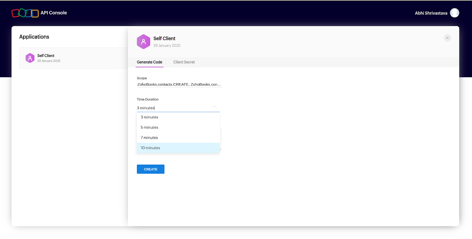 Zoho Authentication and Configuration Guide