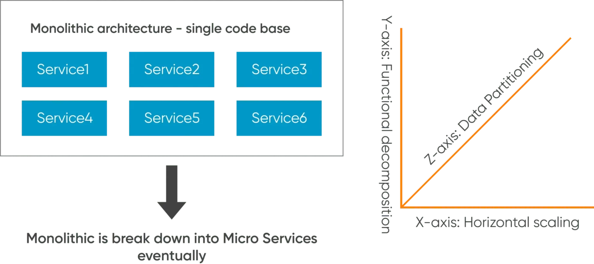 Monolithic Architecture SIngle Code Base