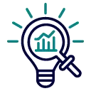 Icon of Real-Time Reporting & Dashboards