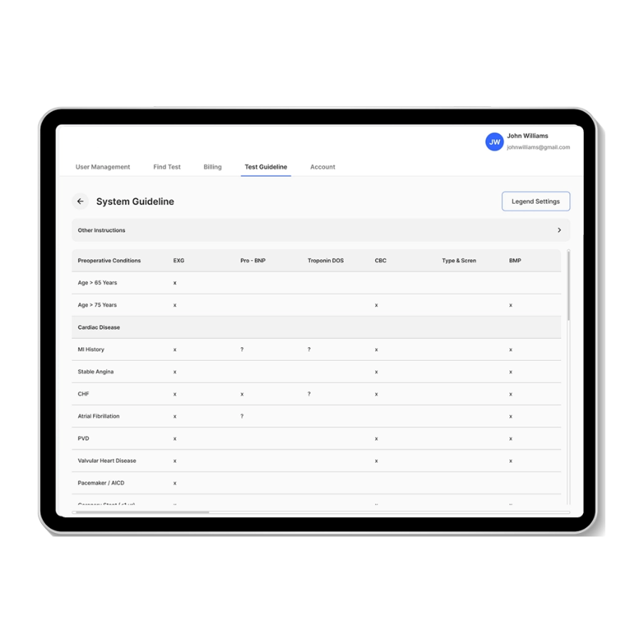 Recommendation Accuracy Form