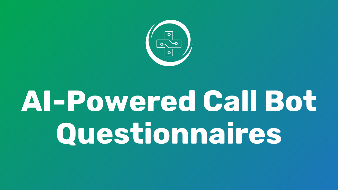 YouTube Thumbnail of AI-Powered Call Bot Questionnaires