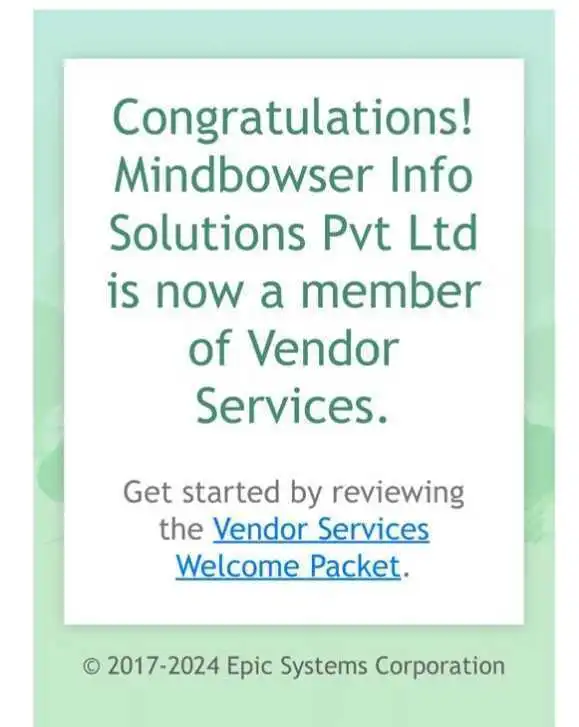 Badge of Epic Vendor Services