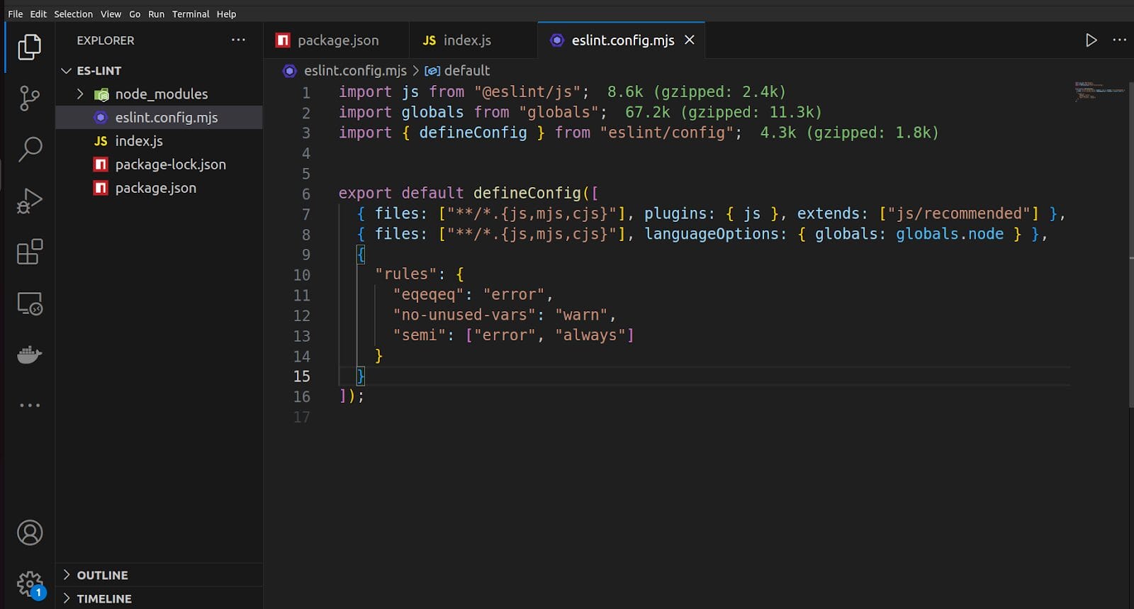Understanding ESLint Rules