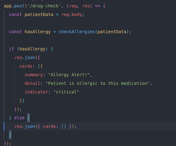 Building First CDS Hook