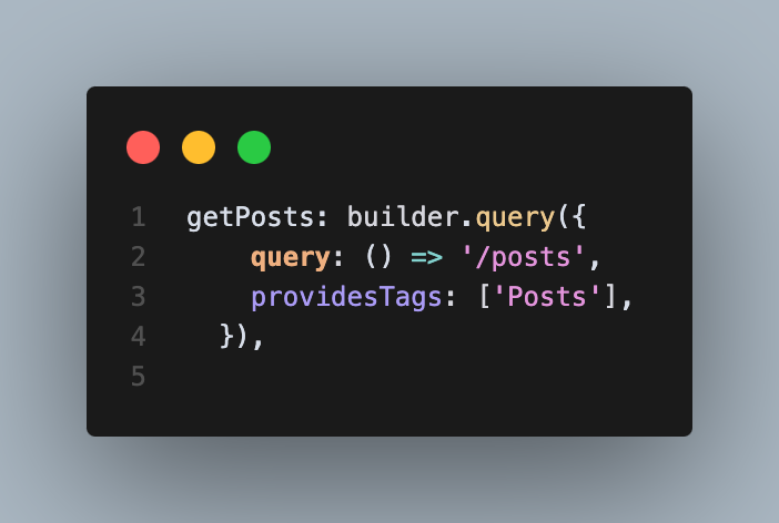getPosts builder query