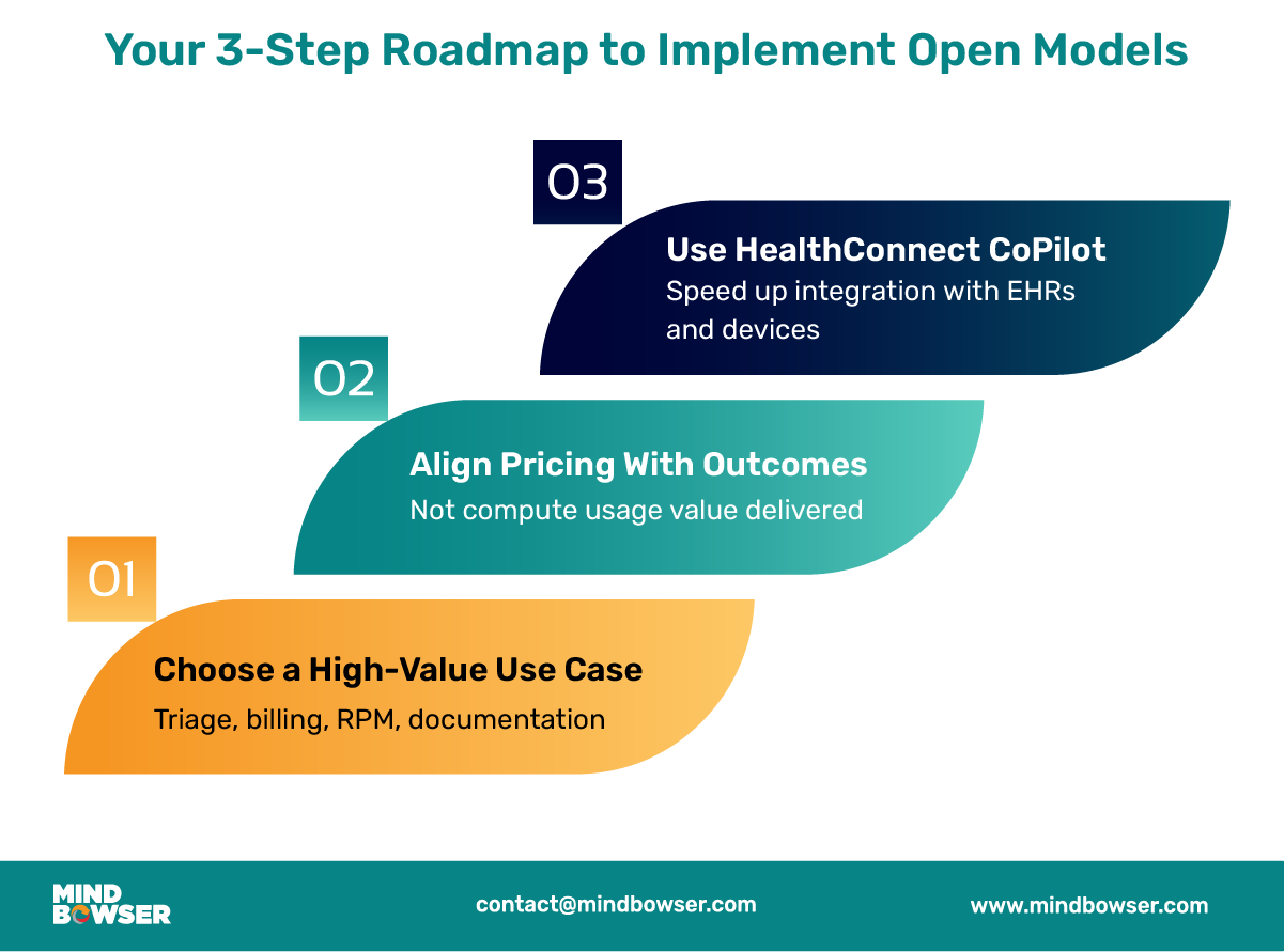 Figure 4: Strategic Roadmap to Implement Open Models