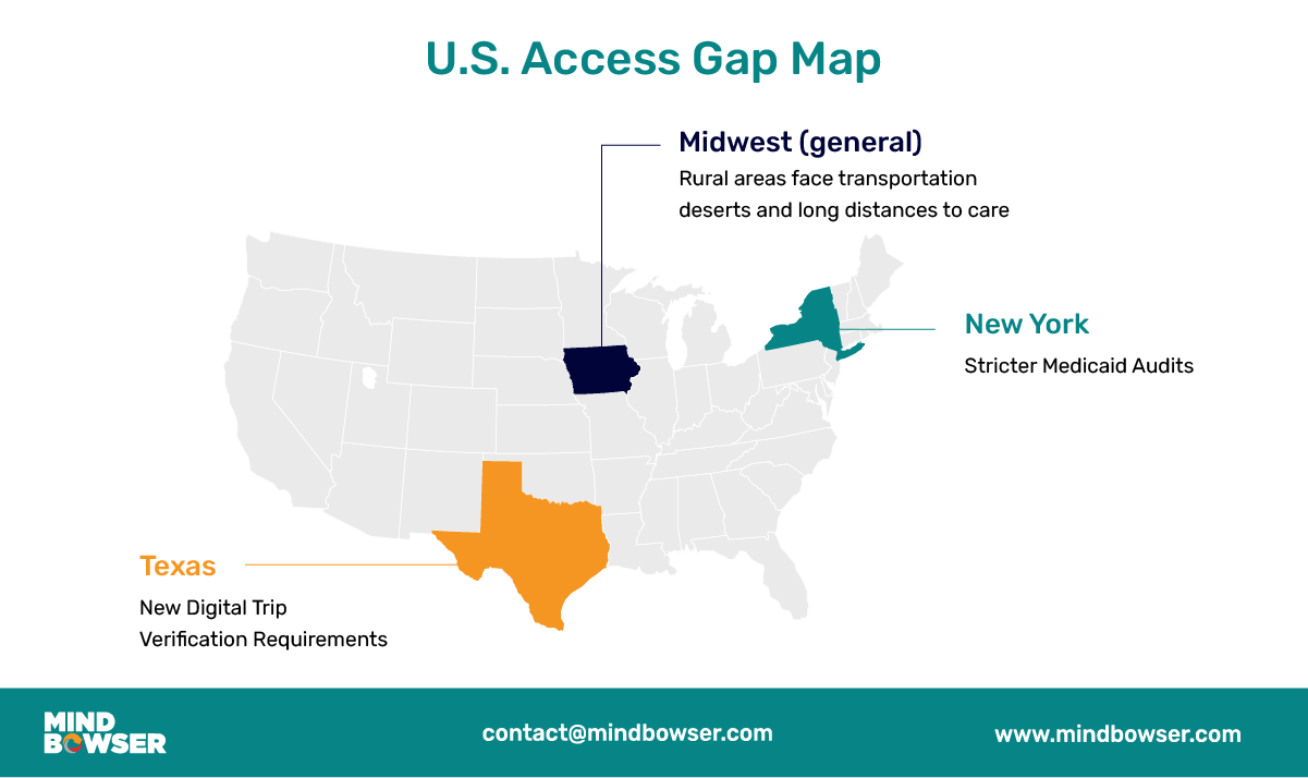 Image of U.S. Access Gap Map