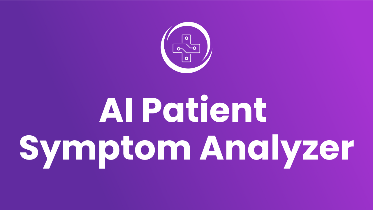 YouTube Thumbnail of AI Patient Symptom Analyzer