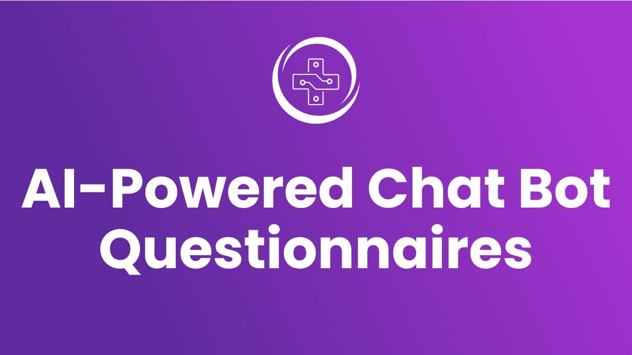 YouTube Thumbnail of AI-Powered Chat Bot Questionnaires