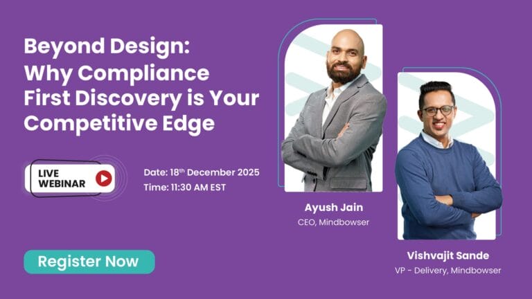 Beyond Design: Why Compliance First Discovery is Your Competitive Edge