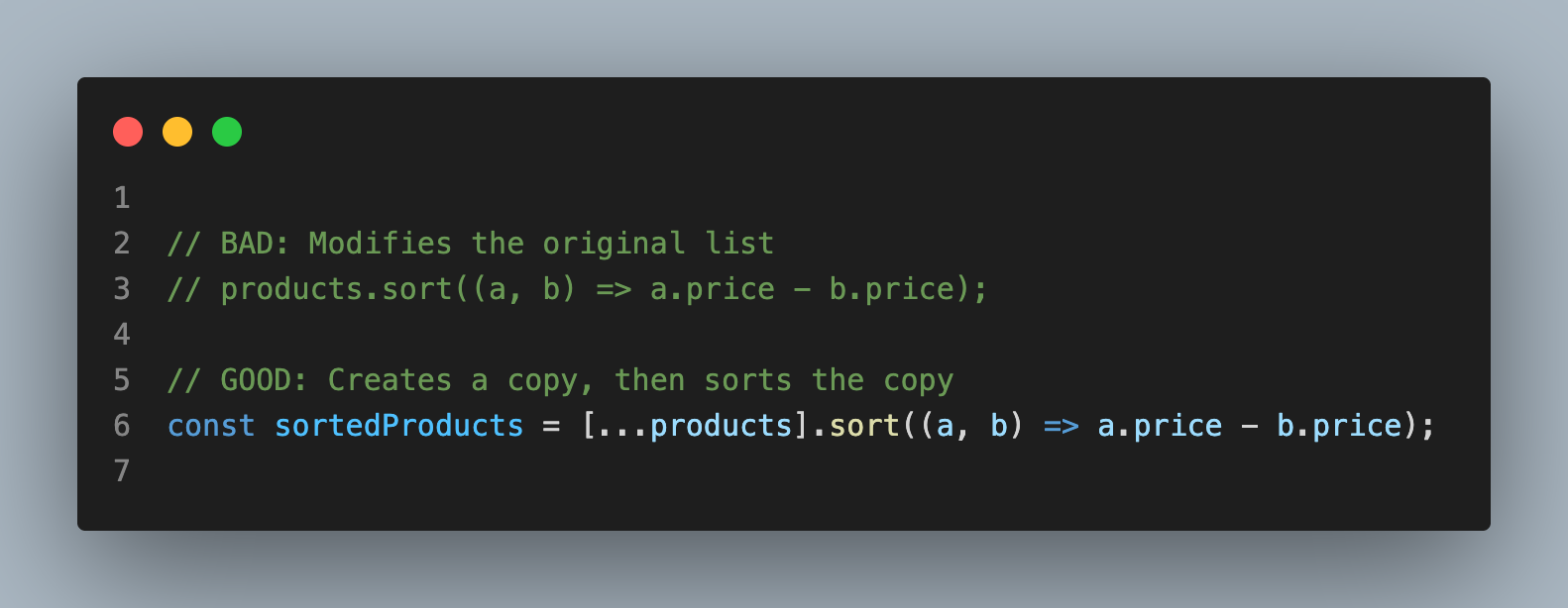 React Trap Mutating State
